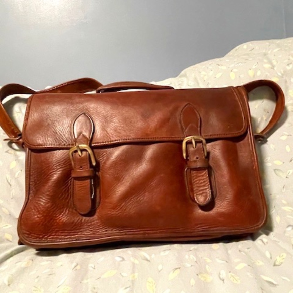Soft Leather Briefcase or Satchel